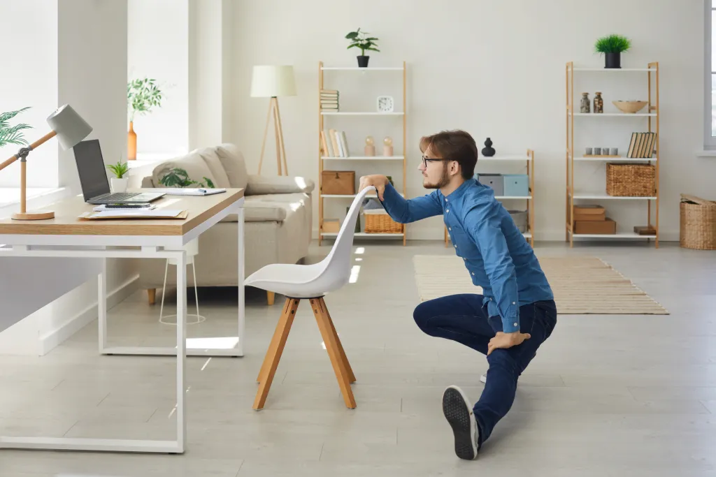 Moderne kantooromgeving met daglicht